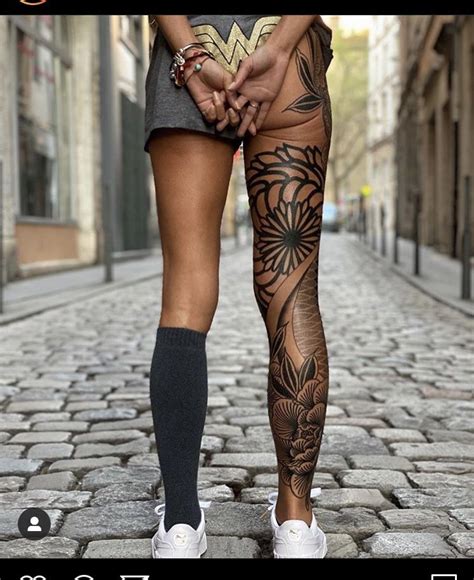 Pin by Taylor Cobin on Tattoos in 2020 | Leg tattoos women, Full leg tattoos, Tattoos