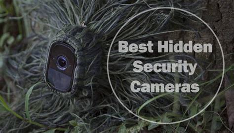 5 Best Outdoor Hidden Security Cameras 2020 - Best for Camouflage