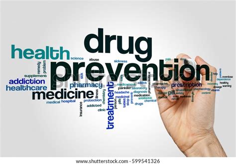 Drug Prevention Word Cloud Concept Stock Photo (Edit Now) 599541326