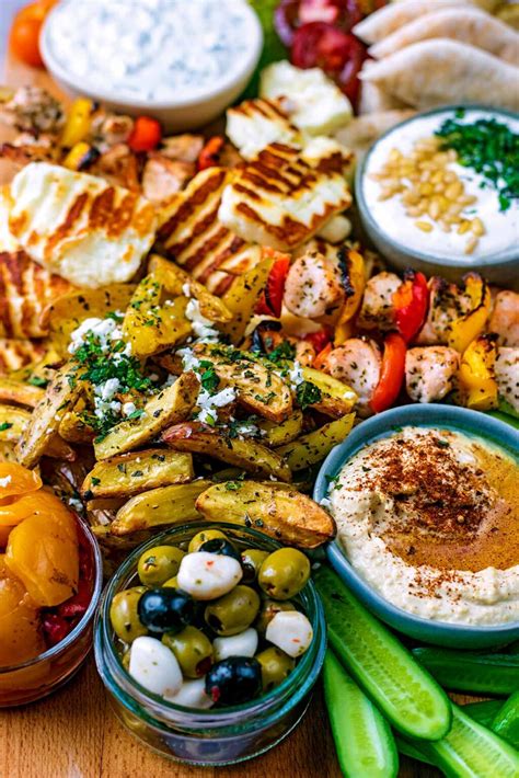 Greek Meze Platter - Hungry Healthy Happy