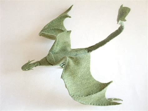 Plush Poseable Dragon PATTERN PDF