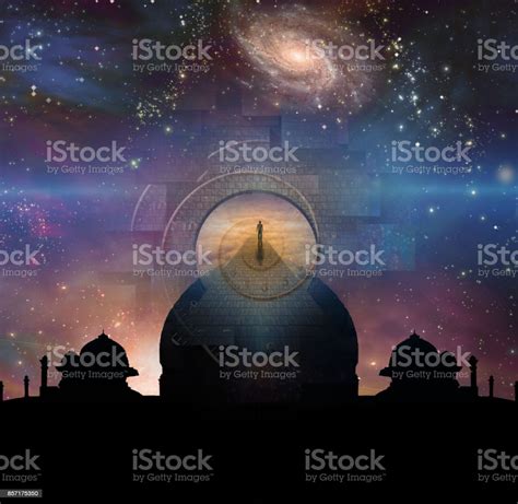 Temple Of The Universe Stock Photo - Download Image Now - Abstract, Ancient, Arabia - iStock