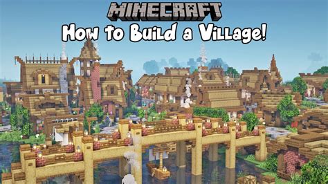 Minecraft - How to Plan & Build a Custom Village! - YouTube