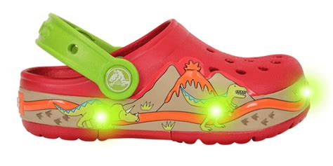 CrocsLights Dinosaur Clog (children’s) | Kids’ Comfortable Clogs ...