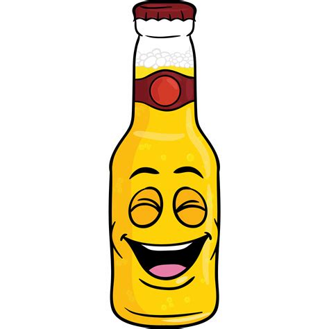 Alcohol, beer, bottle, brew, cartoon, emoji icon - Download on Iconfinder