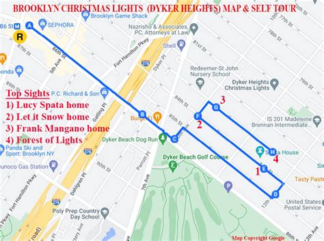 Brooklyn Christmas Lights at Dyker Heights: Info / Map / Tour