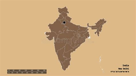 Location Map of Chandigarh Union Territory Stock Vector - Illustration ...