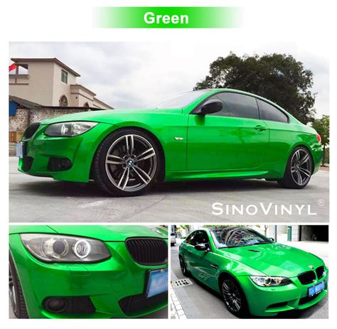 CARLIKE CL-CG Glossy Chrome Metallic Car Wrap Vinyl Film | SINO VINYL