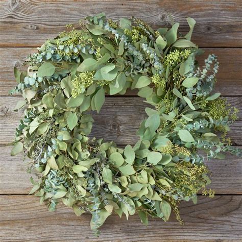 Fresh Seeded Eucalyptus Wreath - The Bouqs Co.