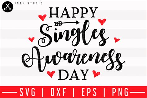 Happy singles awareness day SVG | M43F15