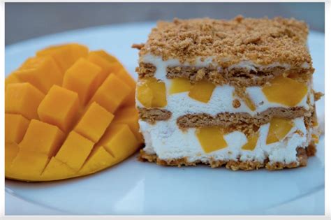 How to make a Graham Cake - Mango Float Cake - Steve's Kitchen