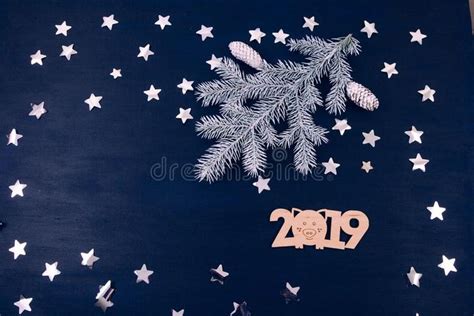 Blue background stars christmas tree branch white bump notebook letters symbols , #AFF, #white ...
