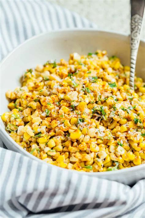 Mexican Street Corn off the Cob - Elote Recipe