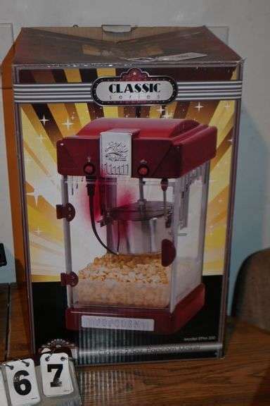 Classic Series Movie-Theater Popcorn Maker - Apexx Auctions