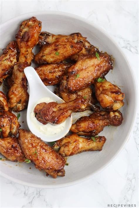 Honey Soy Chicken Wings - Recipe Vibes