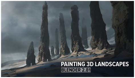 ArtStation - Painting 3D Landscapes | Tutorials