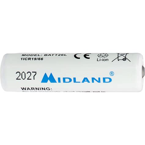 Midland BATT26L Rechargeable Battery for 2nd Generati BATT26L