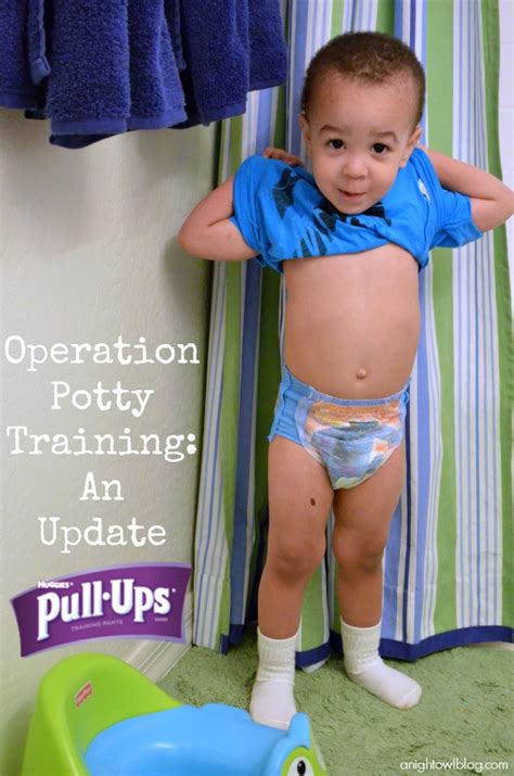 Operation Potty Training: An Update #PullUpsPottyBreaks | A Night Owl Blog