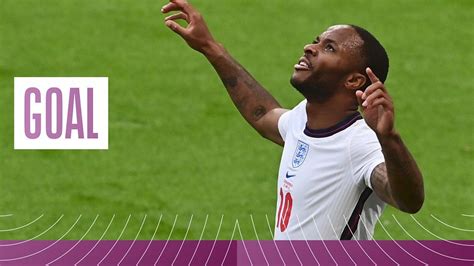 Euro 2020: Raheem Sterling header gives England the lead at Wembley ...