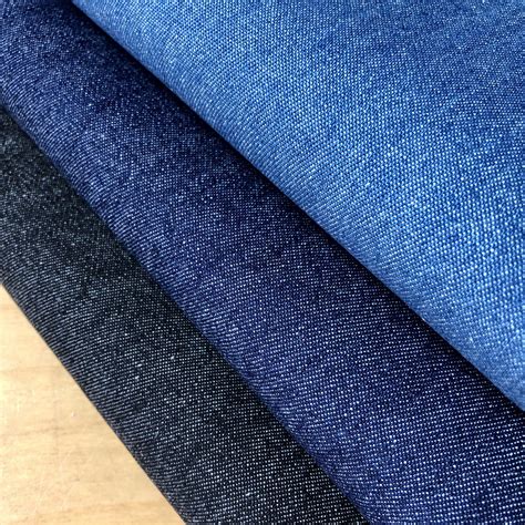 7.5oz Denim Fabric Washed Jeans Dressmaking Cotton Upholstery Material ...