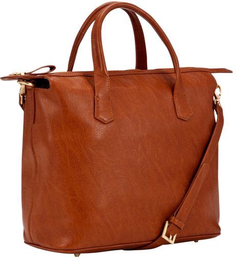 John Lewis New Grainy Soft Tote Handbag in Brown (Tan) | Lyst