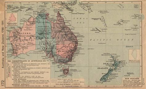 Australia Historical Map - MapSof.net