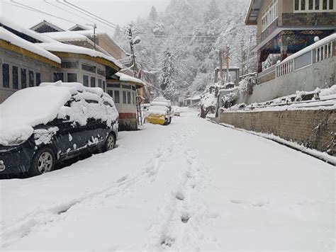 Watch Video: Heavy Snowfall in High-altitude Areas of North Sikkim ...