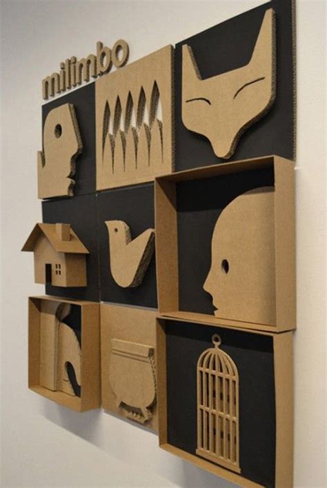 cardboard-art-wall-decor