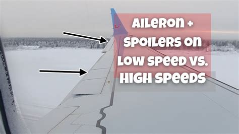 Boeing 737: Aileron and spoilers on low speed vs. high speed (simple explaination video) - YouTube