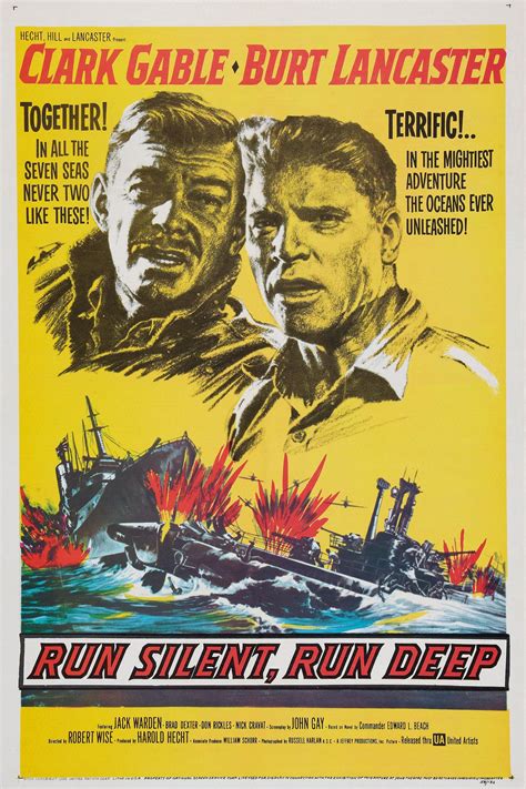 Run Silent, Run Deep (1958) - Posters — The Movie Database (TMDB)