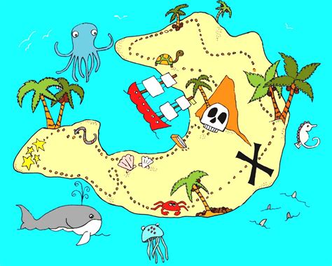 Real treasure maps found clipart animals cliparts with hot - WikiClipArt