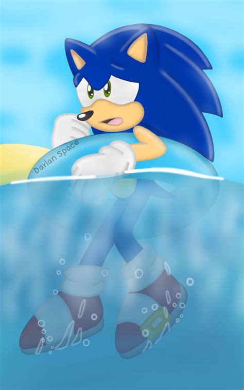 Sonic's Fear of Water by DarlanSpace on DeviantArt