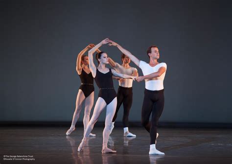 Ballet Arizona Dancers Ilir Shtylla and Natalia Magnicaballi in George Balanchine's "Episodes ...