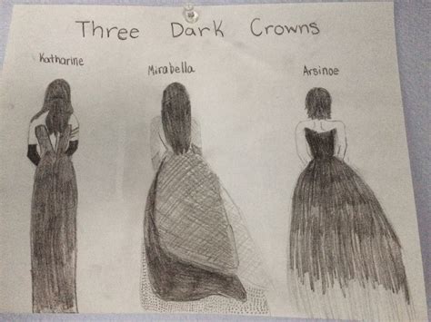 Three Dark Crowns fan art by Ava Radler! | Crown aesthetic, Crown, Dark