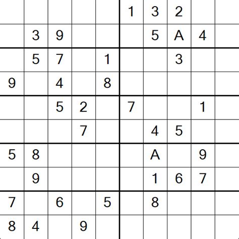 Sudoku 10x10 - Medium - Sudoku-Puzzles.net