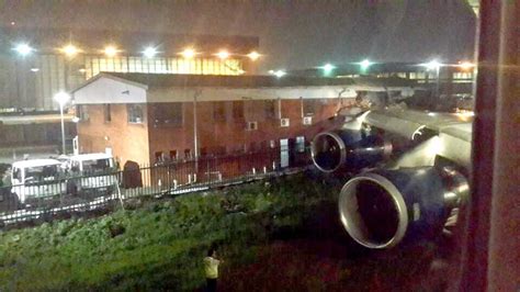 British Airways Plane 'Crash' In Johannesburg | World News | Sky News