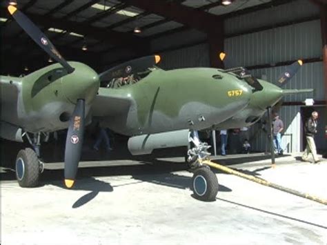 Restored Lockheed P-38 "Glacier Girl" UP CLOSE Video Study - YouTube