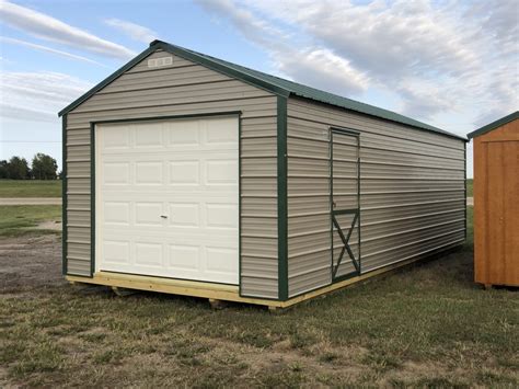 Detached Metal Garage Buildings for Sale in Oklahoma