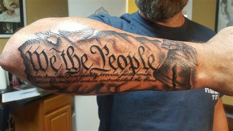 100+ We The People Tattoo Designs You Need To See! | Outsons | Men's Fashion Tips And Style ...