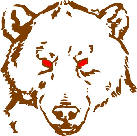 Angry Bear Clip Art at Clker.com - vector clip art online, royalty free & public domain