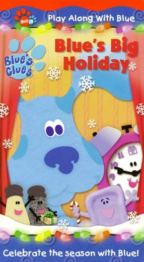 Blue's Big Holiday (VHS) | Blue's Clues Wiki | Fandom