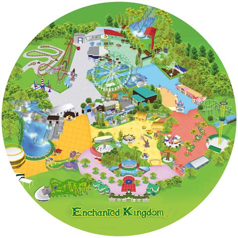 Enchanted Kingdom Map