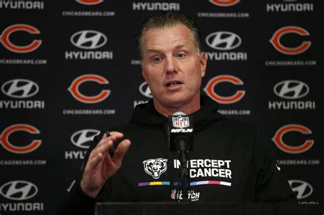 Amid 3-game losing streak, Chicago Bears head coach Matt Eberflus leans ...