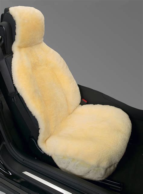 Eurow Genuine Australian Sheepskin Sideless Seat Cover - Champagne ...