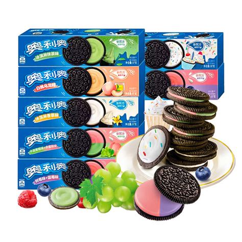 97g of Oreo Fruit Flavored Children′s Snack Sandwich Biscuits Oreo ...