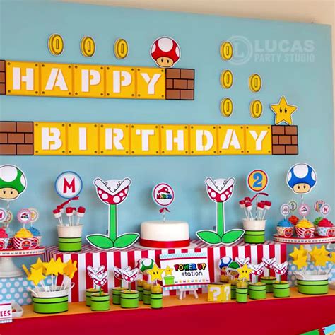 Mario Bros Party Ideas