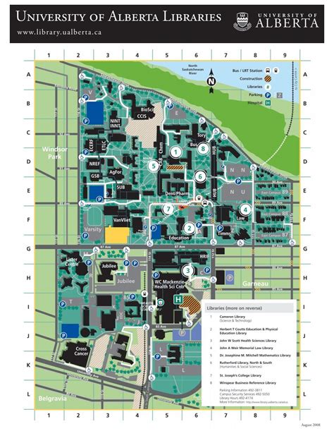 Campus Map - University of Alberta Libraries