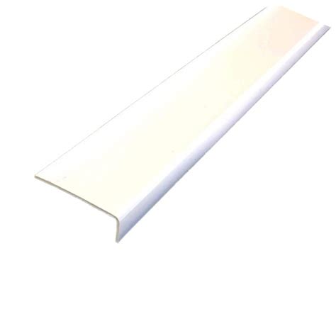 Buy Unequal White Plastic PVC Corner 90 Degree 1M (39.37") Trim Wall Corner Guard Edge Protector ...