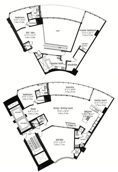 Porsche Design Tower floor plans – new developments at Sunny Isles ...