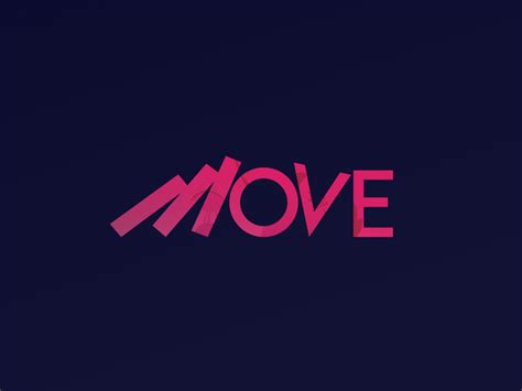 Logo design - Move festival | Typographic logo design, Beautiful logos design, Logo design